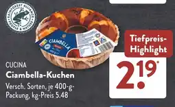 Aldi Süd CUCINA Ciambella-Kuchen Angebot