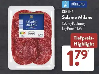 Aldi Süd CUCINA Salame Milano Angebot