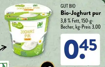 Aldi Süd GUT BIO Bio-Joghurt pur Angebot