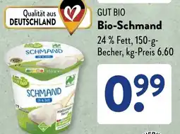 Aldi Süd GUT BIO Bio-Schmand Angebot