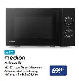 Aldi Süd medion Mikrowelle Angebot