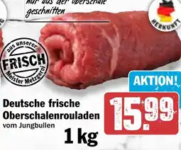 Hit Deutsche frische Oberschalenrouladen Angebot