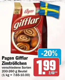 Hit Pagen Gifflar Zimtröllchen Angebot