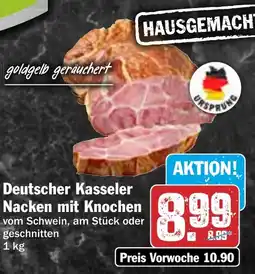 Hit Deutscher Kasseler Nacken mit Knochen Angebot