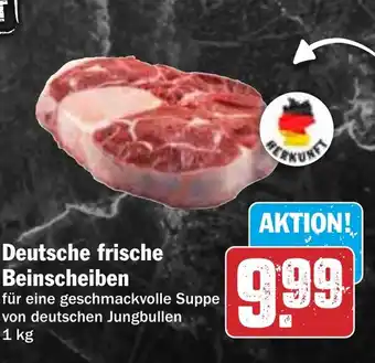 Hit Deutsche frische Beinscheiben Angebot