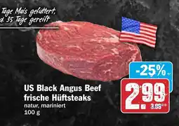 Hit US Black Angus Beef frische Hüftsteaks Angebot