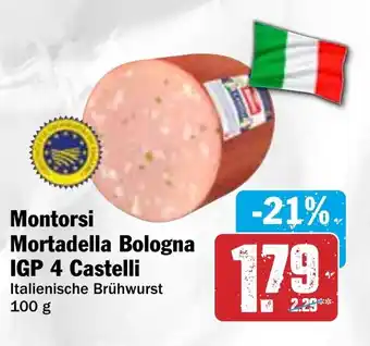 Hit Montorsi Mortadella Bologna IGP 4 Castelli Angebot