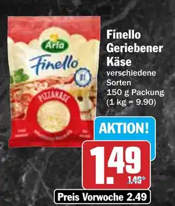 Hit Finello Geriebener Käse Angebot