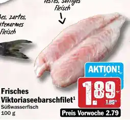 Hit Frisches Viktoriaseebarschfilet Angebot