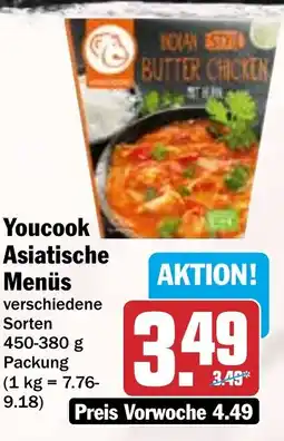 Hit Youcook Asiatische Menüs Angebot