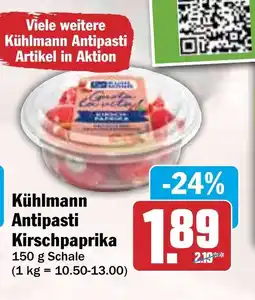 Hit Kühlmann Antipasti Kirschpaprika Angebot