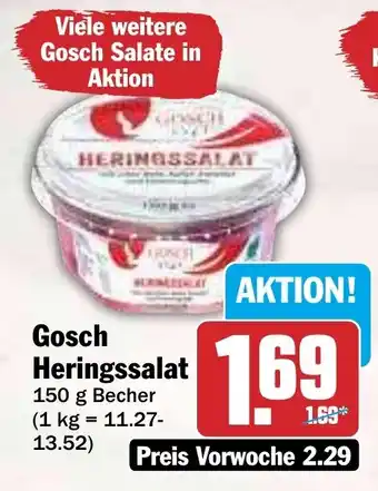 Hit Gosch Heringssalat Angebot