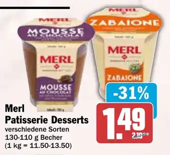 Hit Merl Patisserie Desserts Angebot