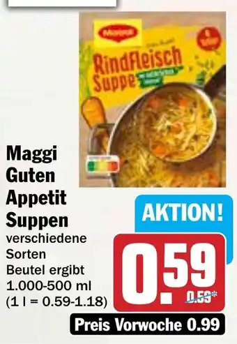 Hit Maggi Guten Appetit Suppen Angebot