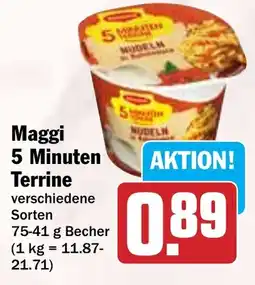 Hit Maggi 5 Minuten Terrine Angebot