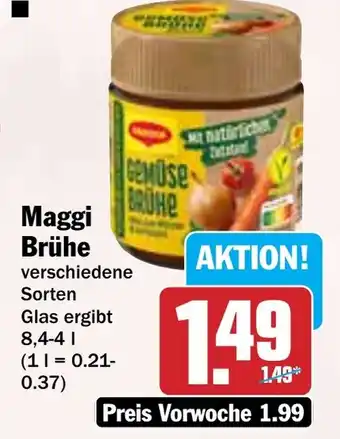 Hit Maggi Brühe Angebot