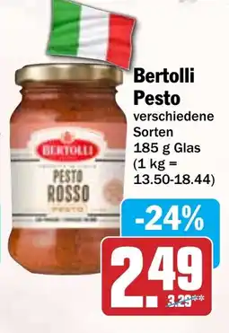 Hit Bertolli Pesto Angebot