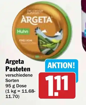 Hit Argeta Pasteten Angebot