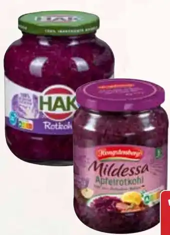 Hit Hengstenberg oder HAK Apfel-/Rotkohl Angebot