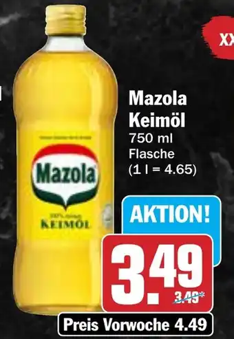 Hit Mazola Keimöl Angebot