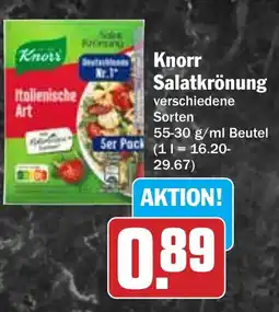 Hit Knorr Salatkrönung Angebot