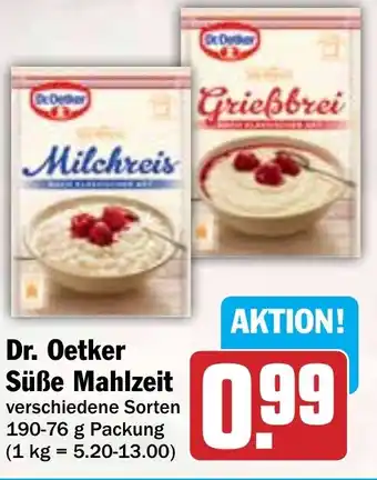 Hit Dr. Oetker Süße Mahlzeit Angebot