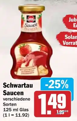 Hit Schwartau Saucen Angebot