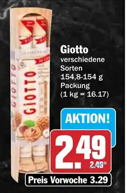 Hit Giotto verschiedene Sorten Angebot