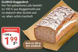 Globus GLOBUS Roggenbrot Angebot