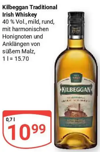 Globus Kilbeggan Traditional Irish Whiskey Angebot