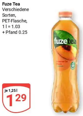 Globus Fuze Tea Angebot