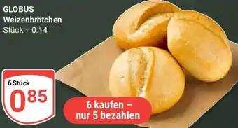 Globus GLOBUS Weizenbrötchen Angebot