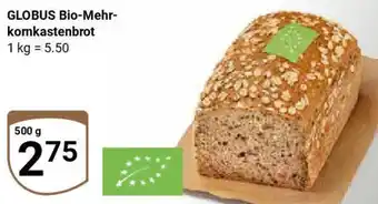 Globus GLOBUS Bio-Mehrkornkastenbrot Angebot