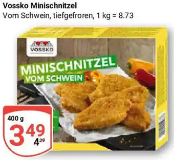 Globus Vossko Minischnitzel Angebot