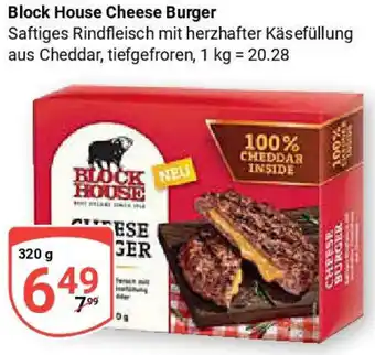 Globus Block House Cheese Burger Angebot