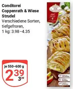 Globus Conditorei Coppenrath & Wiese Strudel Angebot