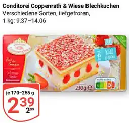 Globus Conditorei Coppenrath & Wiese Blechkuchen Angebot