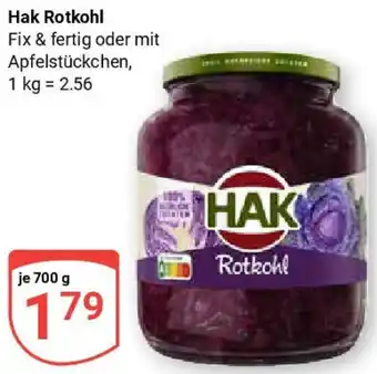 Globus Hak Rotkohl Angebot