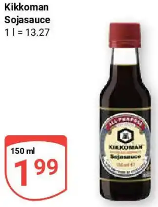 Globus Kikkoman Sojasauce Angebot