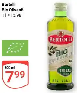 Globus Bertolli Bio Olivenöl Angebot