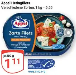 Globus Appel Heringfilets Angebot