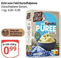 Globus Echt vom Feld Kartoffelpüree Angebot