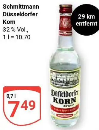 Globus Schmittmann Düsseldorfer Korn Angebot