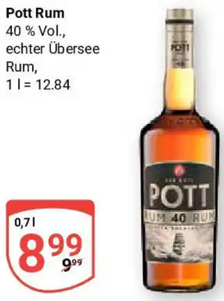 Globus Pott Rum Angebot