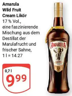 Globus Amarula Wild Fruit Cream Likör Angebot