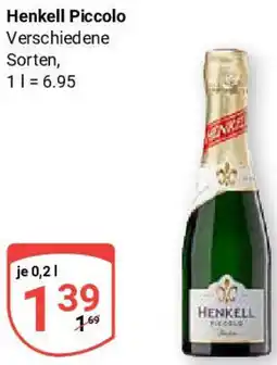 Globus Henkell Piccolo Angebot