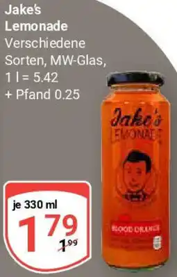 Globus Jake's Lemonade Angebot