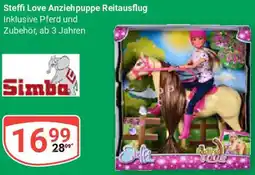 Globus Simba Steffi Love Anziehpuppe Reitausflug Angebot