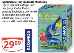 Globus KOSMOS Experimentier-Set Entdecker Mikroskop Angebot