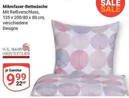 Globus H.G. HAHN HAUSTEXTILIEN Mikrofaser-Bettwäsche Angebot